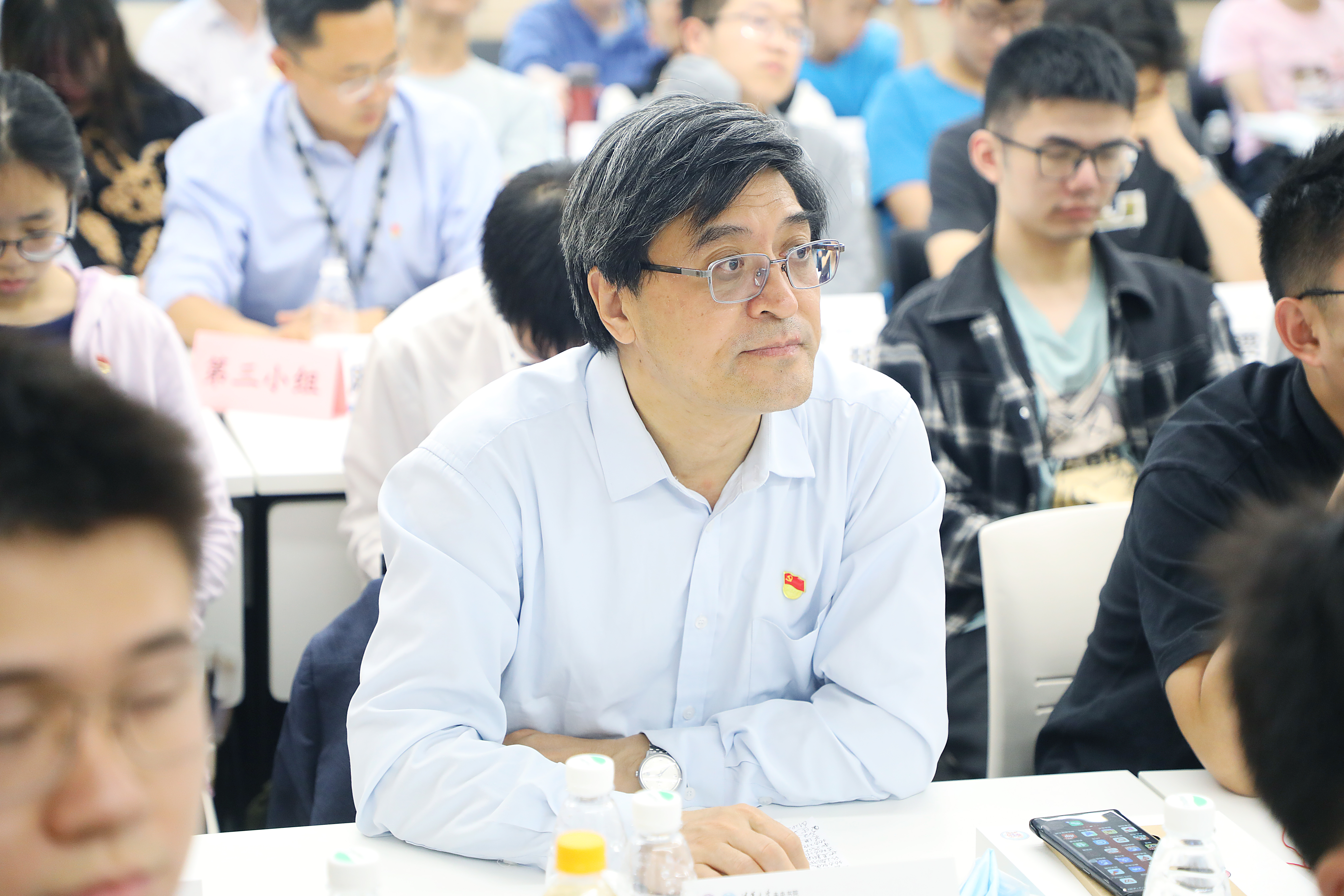 20230514-清华大学开展“百年接力,强国有我——奋进新征程”集中主题党团日-石家东-姜培学参加未央-能动12、未央-能动21、未央-能动22联合主题党团日.JPG