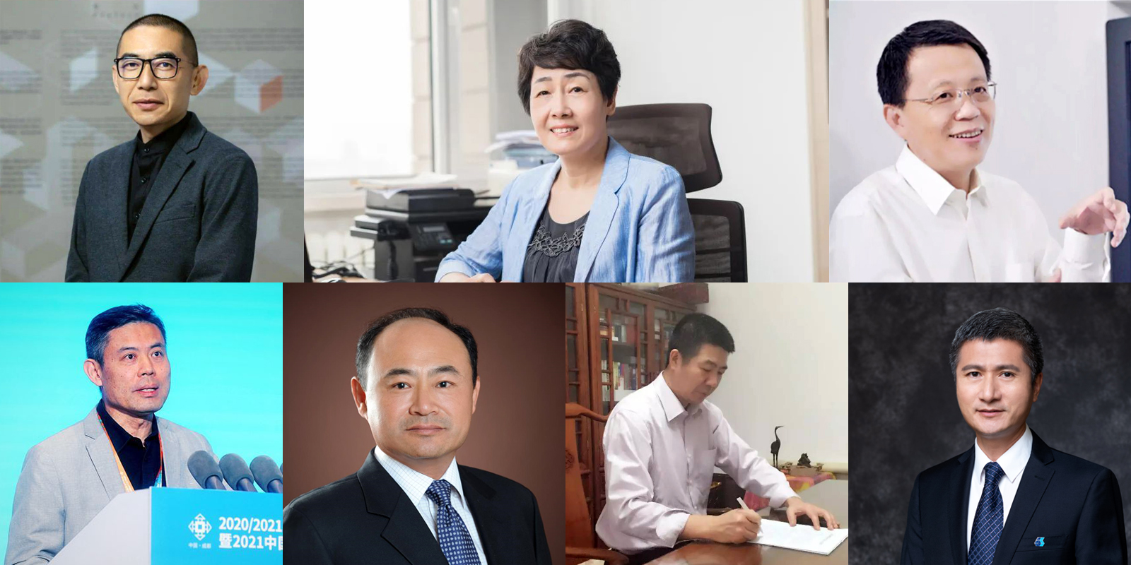 20220105-七位清华人当选第十批全国工程勘察设计大师-上左起:张利、王翠坤、陈彬磊,下左起:王凯、马海志、王建平、李存东-校友总会jpg 20220105-七位清华人当选第十批全国工程勘察设计大师-上左起:张利、王翠坤、陈彬磊,下左起:王凯、马海志、王建平、李存东-校友总会jpg