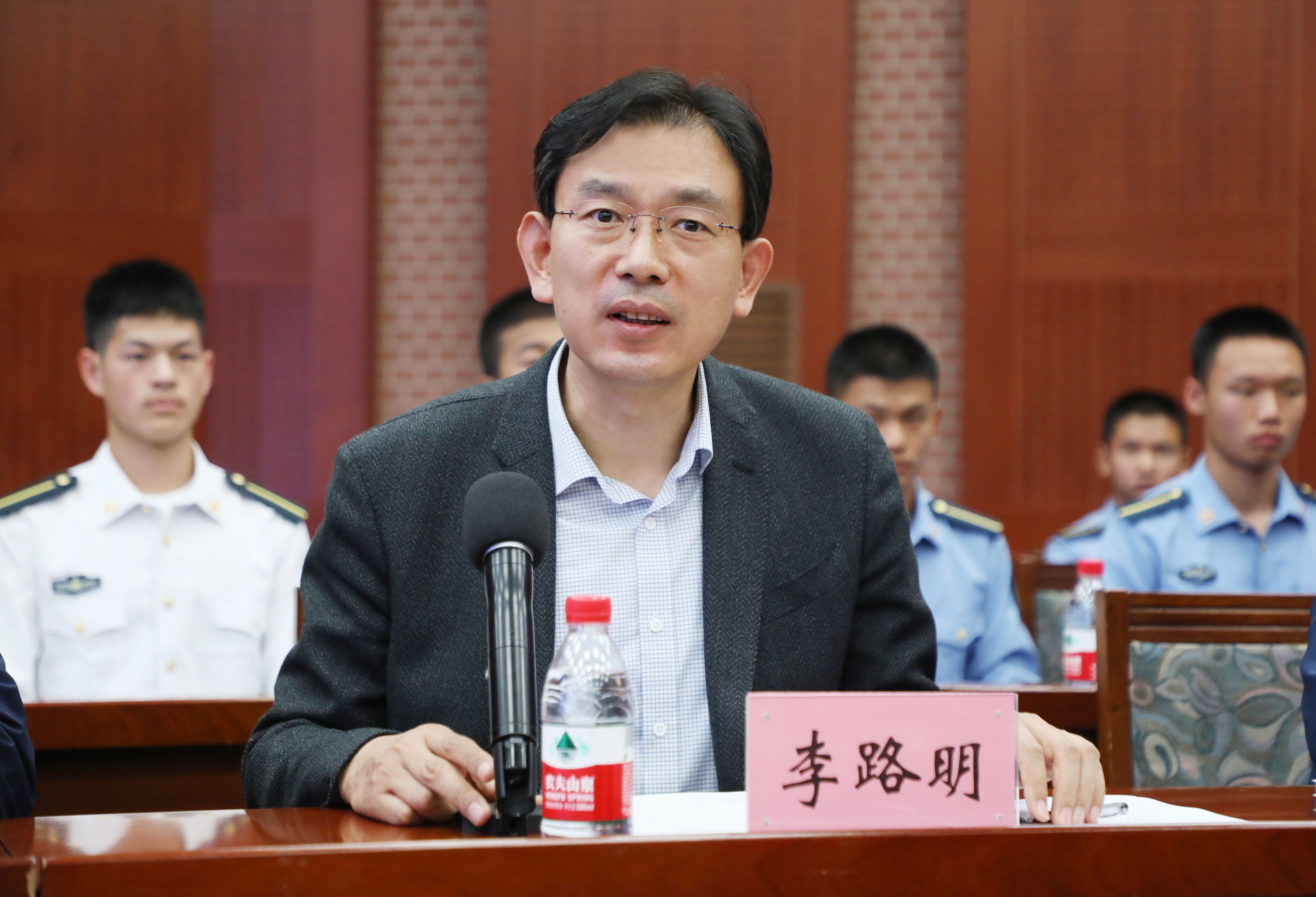 20221007-2022级联合培养飞行学员授衔仪式-曹文鹏-李路明讲话.JPG