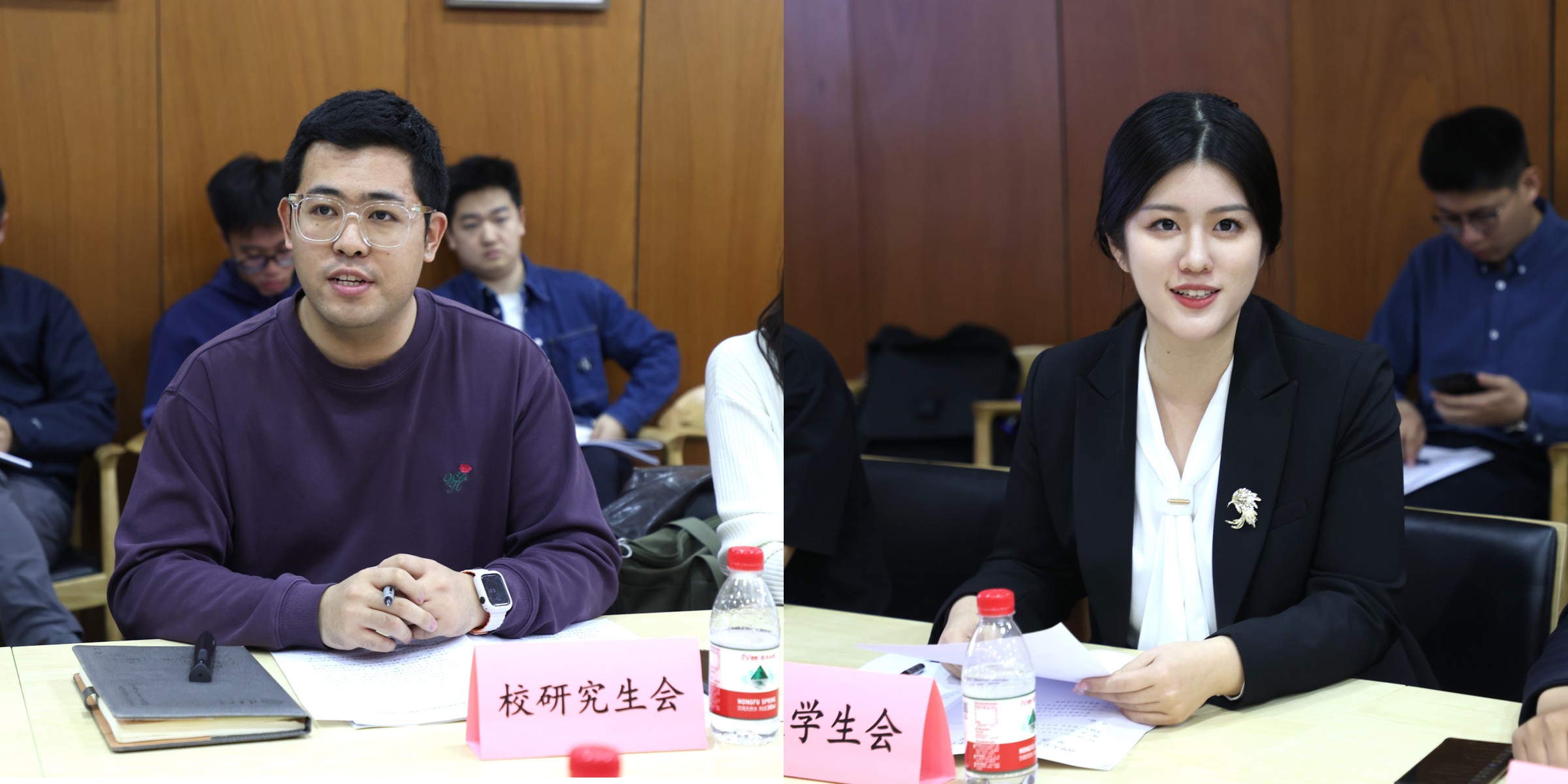 20250410-2024-2025学年度春季学期第一次“校领导面对面”(校领导接待日)举行-校研究生会-校研究生会、校学生会代表介绍提案.jpg