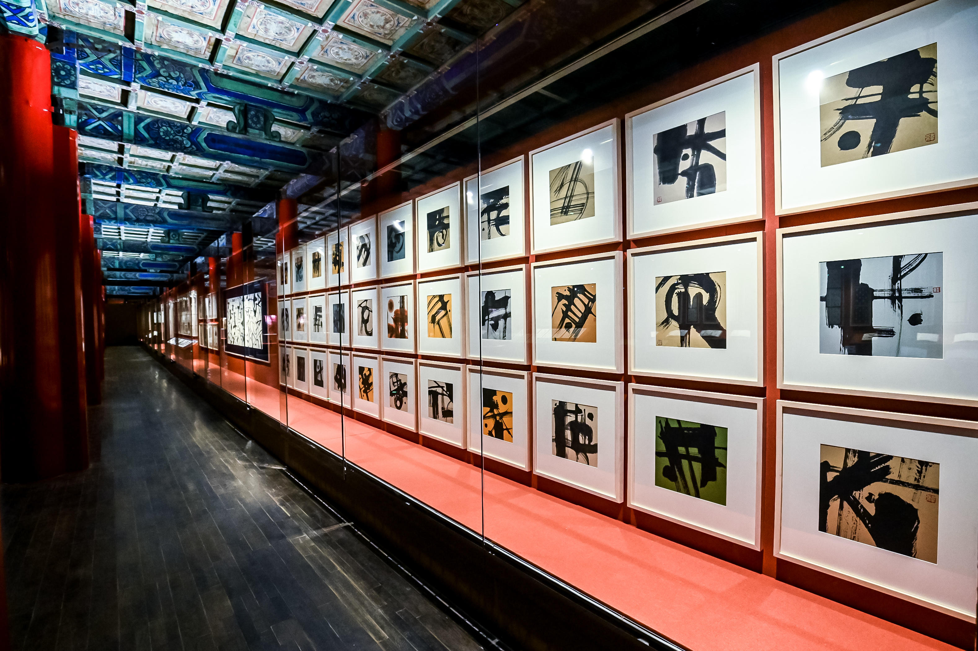20211228-“纳天为书——韩美林天书艺术故宫展”-主办方-展览现场8.JPG