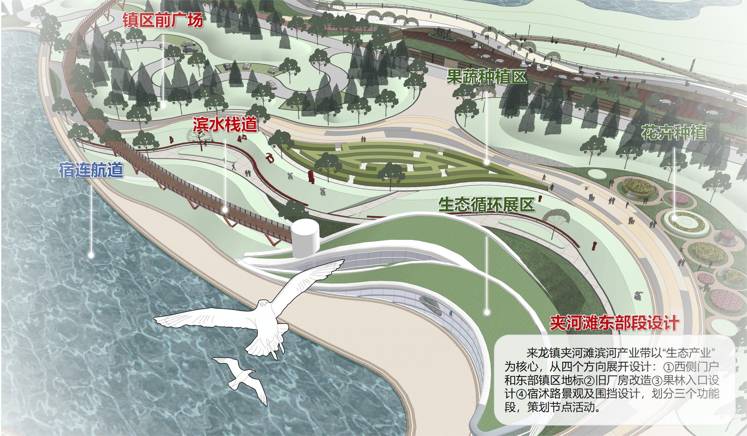 20240301-学思践悟启新程,挺膺担当绘青春——2024 年清华大学研究生寒假社会实践总结回顾-“初心服务团”联合建筑学院赴宿豫实践支队-来龙镇夹河滩滨水区景观设计图(部分).jpg