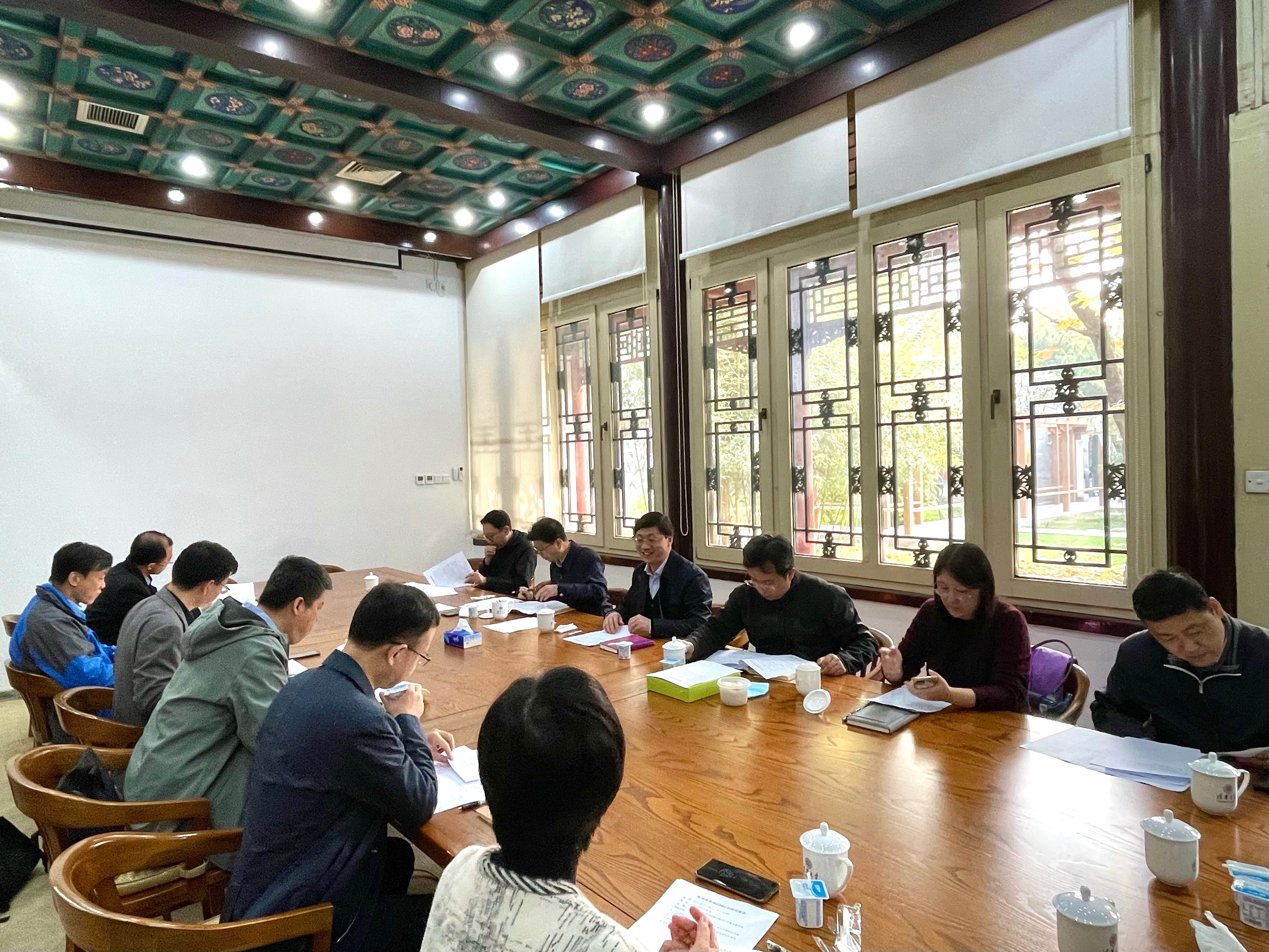 组织部“组工同行工作室”举办院系党委书记同行小组交流会