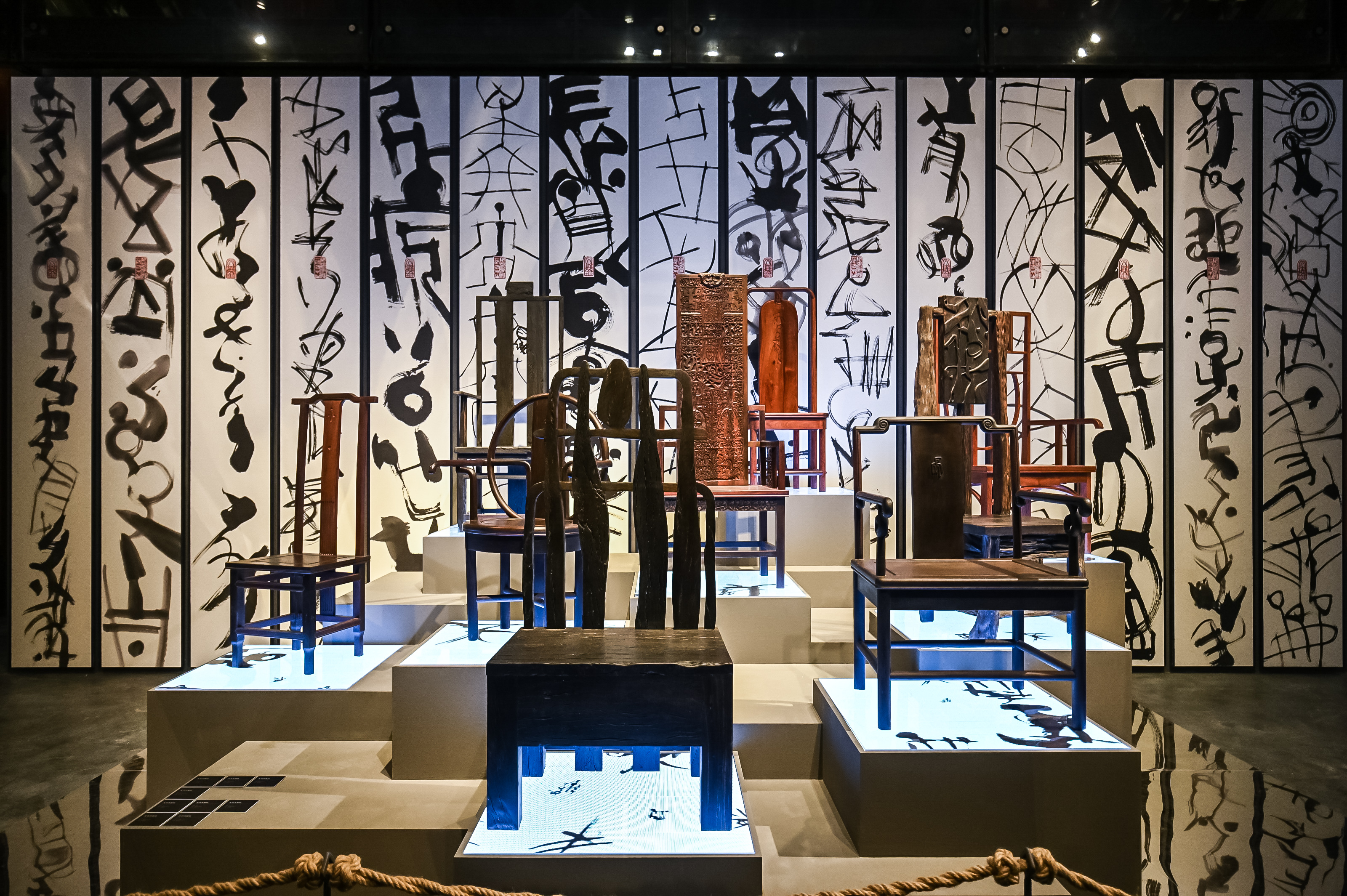 20211228-“纳天为书——韩美林天书艺术故宫展”-主办方-展览现场7.JPG
