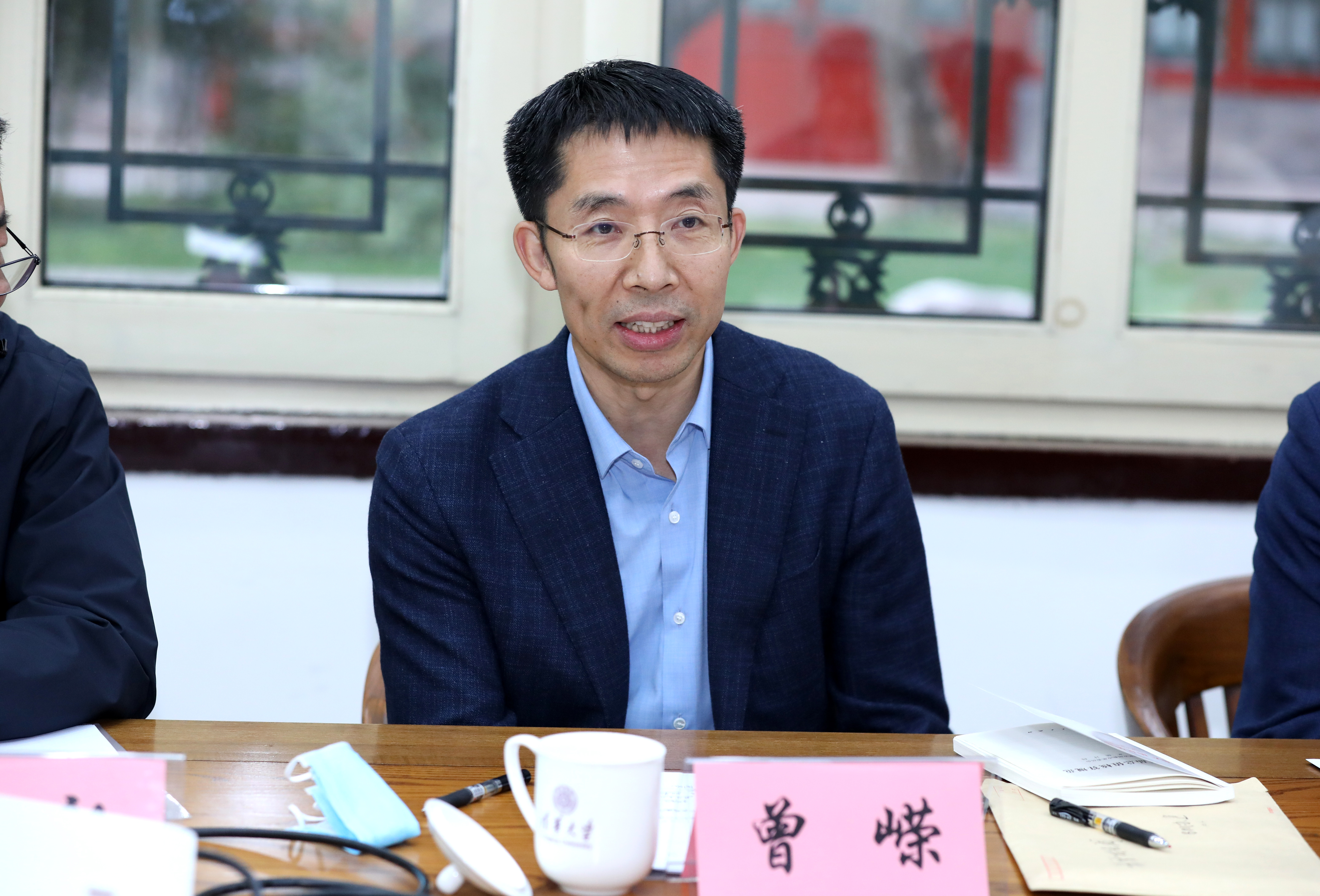 20221005-国家发展改革委基础司马强副司长一行到清华大学调研生态产品价值实现机制研究与实践工作-嘉艺-曾嵘讲话1.jpg