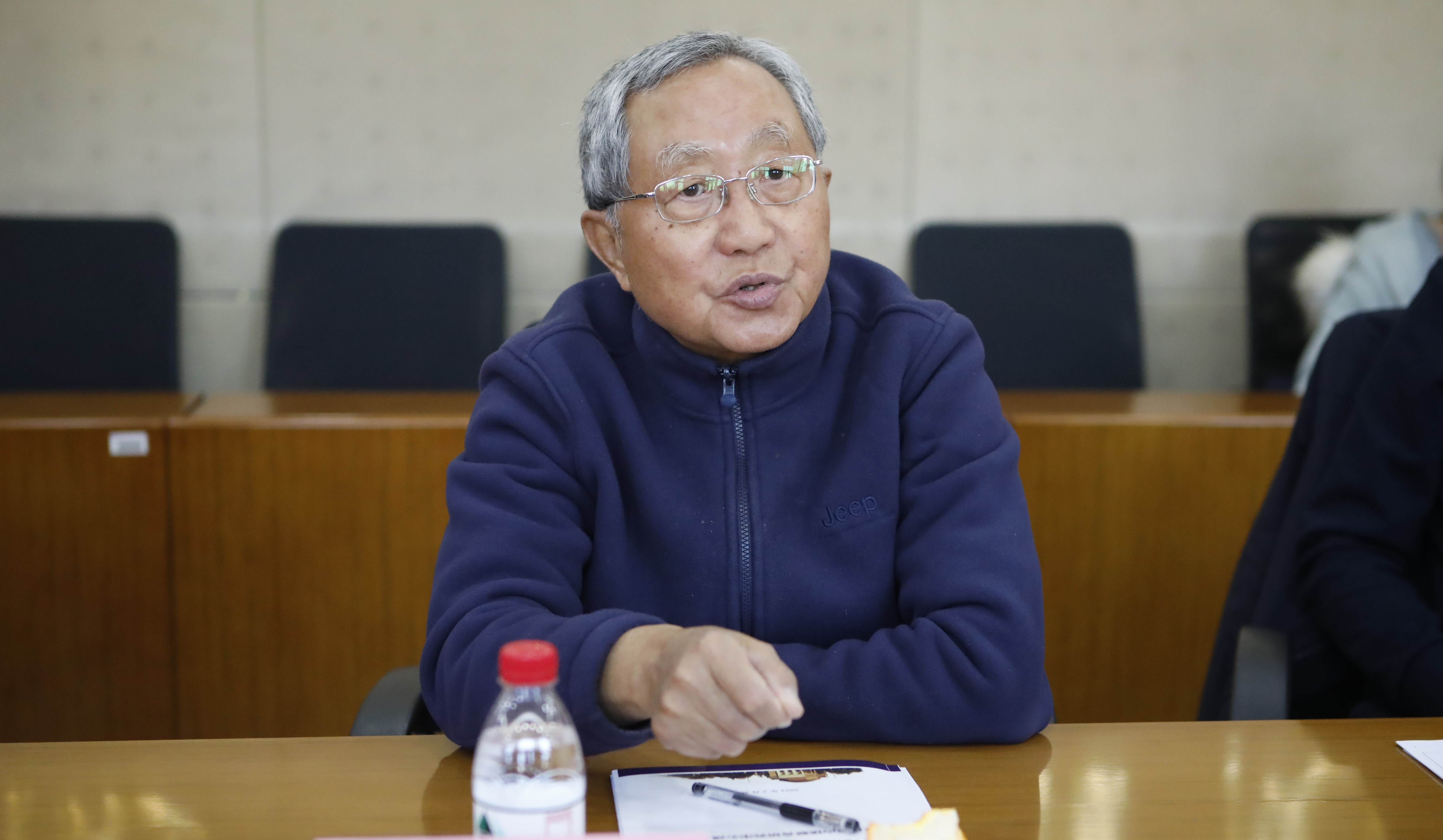 20240320-清华大学(软件学院)-云基智慧工程股份有限公司三维几何内核联合研究中心成立仪式-董超-孟孙家广讲话.JPG