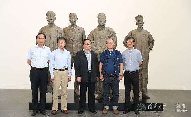 美院李鹤雕塑作品展:原本·肉身-清华大学